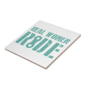 Real Women Ride Tegeltje (Zijkant)