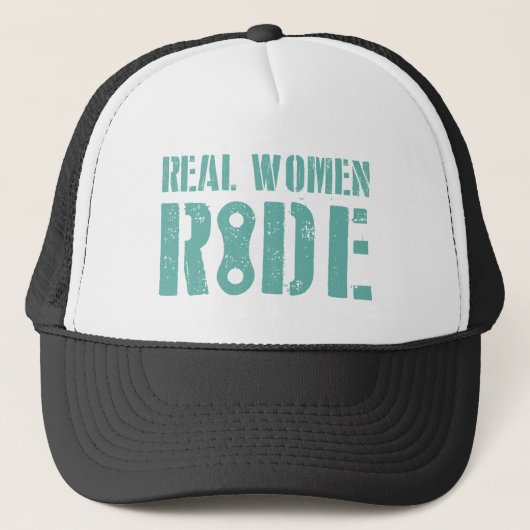 Real Women Ride Trucker Pet (Voorkant)