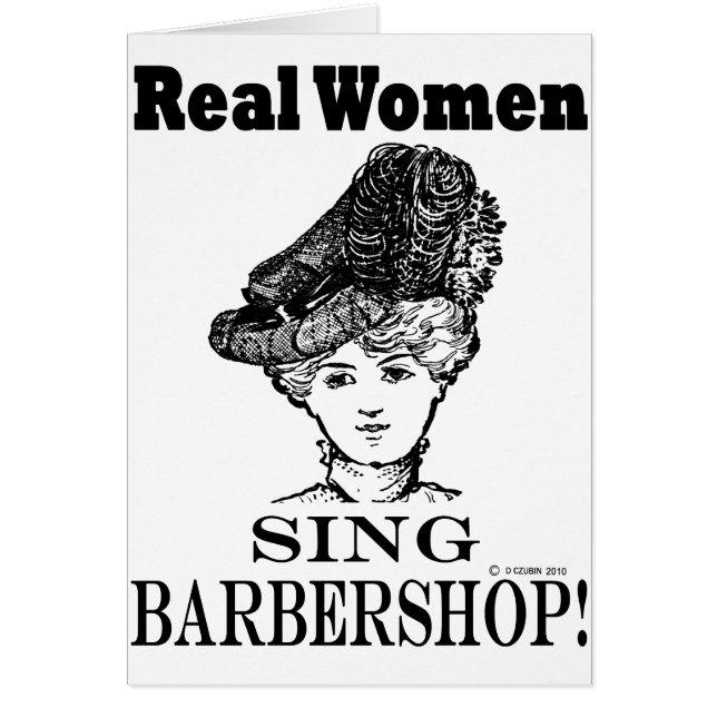 Real Women Sing Barbershop (Voorkant)