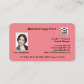 Réalisateur, Agent de prêt, Carte de visite d'assu (Devant)