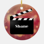 Réalisateur de films Design Ornement céramique (Dos)