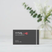 Réalisateur professionnel Carte de visite immobili (Debout devant)