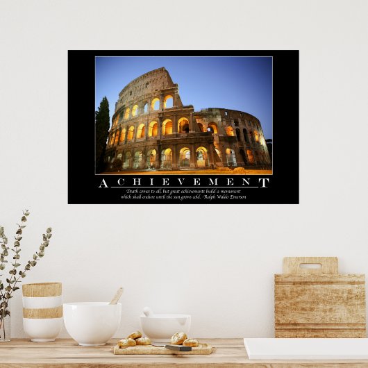 Réalisation - Affiche motivationnelle (Cuisine)