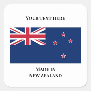Réalisé dans un autocollant NZ
