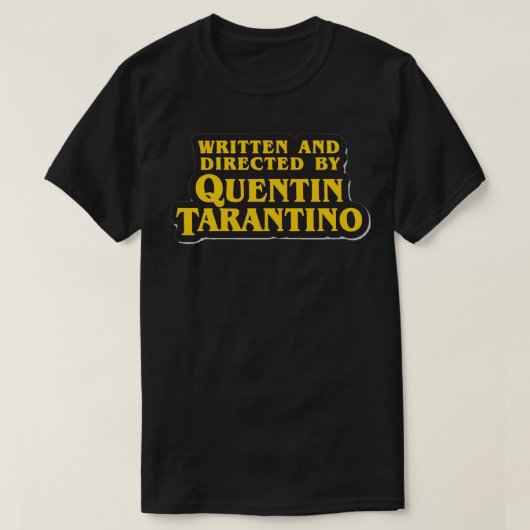 Réalisé Par Tarantino Essential T-Shirt (Design devant)