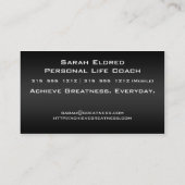 Réalisez le carte de visite de professionnel de (Dos)