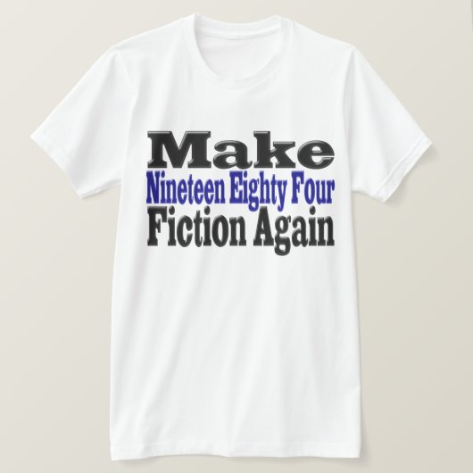 Réalisez le T-shirt fiction 1984 (Design devant)