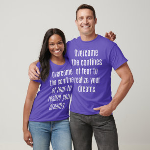 Réalisez vos rêves T-shirt foncé de base