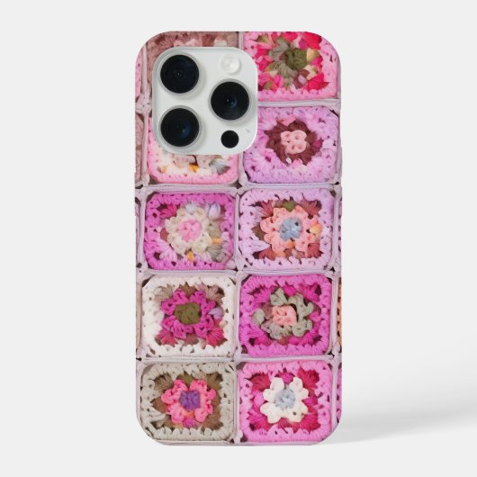 Realistic Crochet Granny Square (Verso)