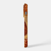 Realistic Date Fruit Membrane Macro Pattern iPhone Hoesje (Linkerkant)