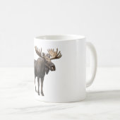REALISTIC MOOSE DESIGN. SAMER BRASIL KOFFIEMOK (Voorkant rechts)