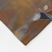 Realistic Red Wine Cheese Grapes Still Life Fleece Deken (Hoek)