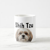 Realistic Shih Tzu Full Wrap 11oz Mug PNG | Custom (Centre)