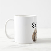 Realistic Shih Tzu Full Wrap 11oz Mug PNG | Custom (Gauche)