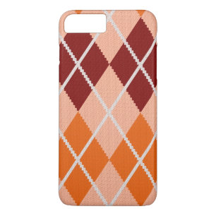 Realistisch Argyle Cloth iPhone 8 Plus / 7 Plus Hoesje