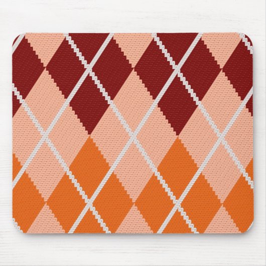 Realistisch Argyle Cloth Muismat (Voorkant)