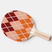 Realistisch Argyle Cloth Tafeltennisbatje (Zijkant)