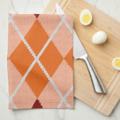 Realistisch Argyle Cloth Theedoek (Quarter Fold)