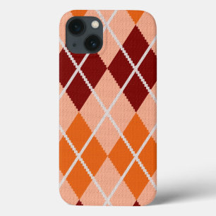 Realistisch Argyll-weefsel iPhone 13 Hoesje