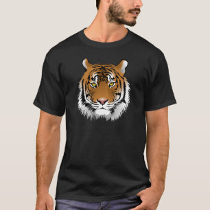 Realistisch Bengaal Tiger Face T-shirt