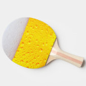 Realistisch bier tafeltennisbatje (Zijkant)