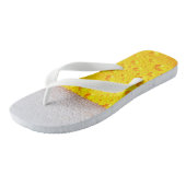 Realistisch bier teenslippers (Schuin)