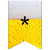 Realistisch bier vlaggetjes (Eerste vlag)