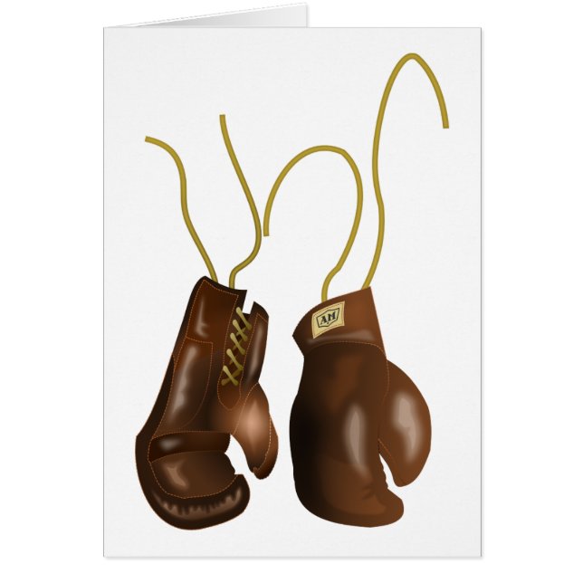 Realistisch boxinghandschoenen (Voorkant)