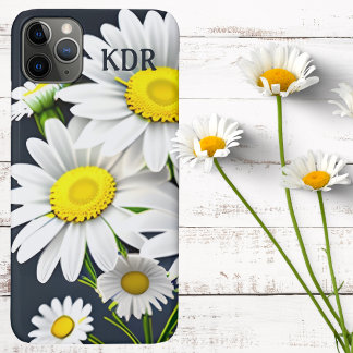 Realistisch Daisy Monogram iPhone 11 Pro Max Hoesje