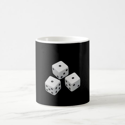 Realistisch dice Best Gift Koffiemok (Center)