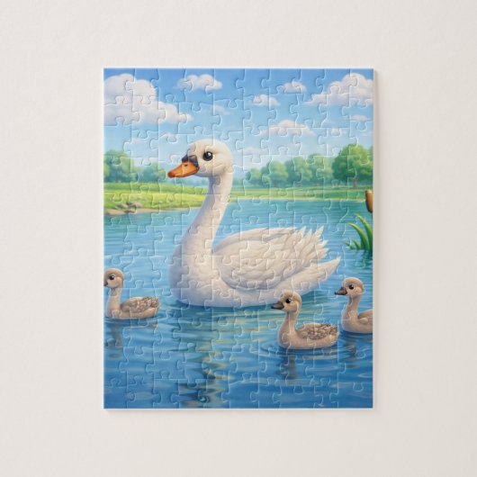 Realistisch dier kunst puzzel (Verticaal)