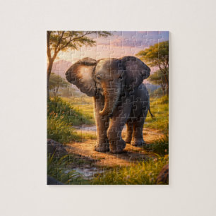 Realistisch Dieren Kunst Puzzel