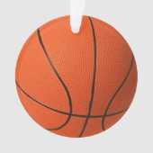Realistisch en cool Basketball Ornament (voorkant)