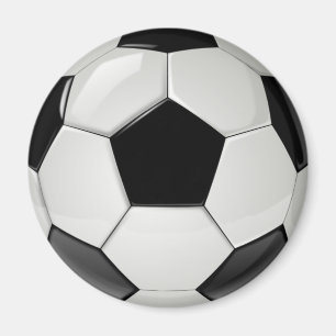 Realistisch en koel Voetbal Magneet