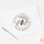 Realistisch etiket voor bijenwas (Envelop)