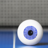 Realistisch Eyeball Ping Pong Ball Blue SFX Scary (Net)