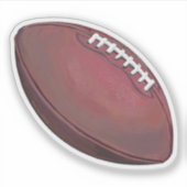 Realistisch gekleurd Football Sticker (Voorkant)