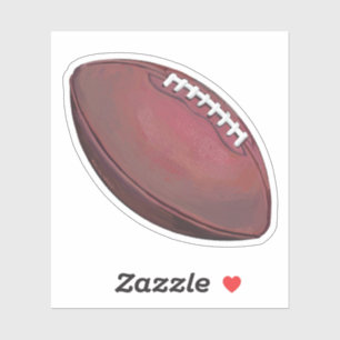 Realistisch gekleurd Football Sticker