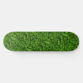 Realistisch grass fototextuur Funny Bright Green Skateboard (Horizontaal)