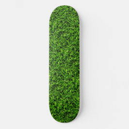 Realistisch grass fototextuur Funny Bright Green Skateboard
