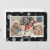 Realistisch kerstcadeau - Aangepaste foto Feestdagenkaart (Voorkant)