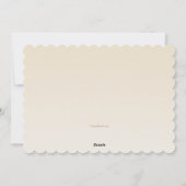 Realistisch kerstversieringsfeest Kaart (Achterkant)