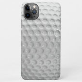 Realistisch kijkend Golfball Dimples Textielpatroo iPhone Hoesje (Achterkant)