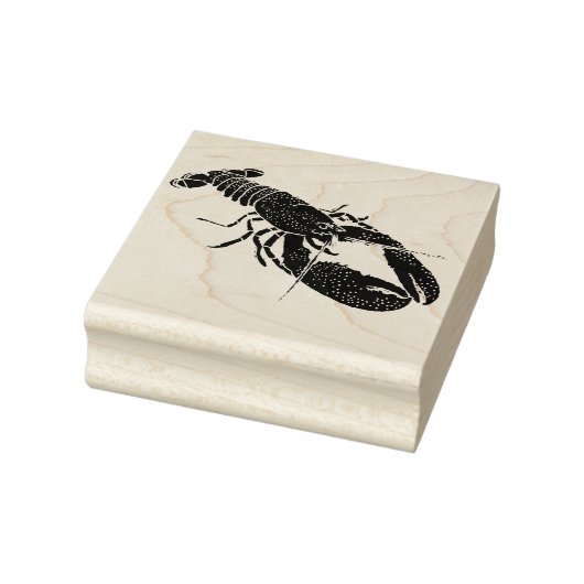 Realistisch Lobster Graphic Rubberstempel (Stempel)