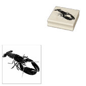 Realistisch Lobster Graphic Rubberstempel (Gestempeld)