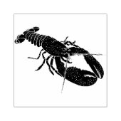 Realistisch Lobster Graphic Rubberstempel (Afrduk)