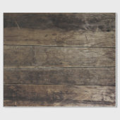 Realistisch oude planken cadeaupapier (Vlak)