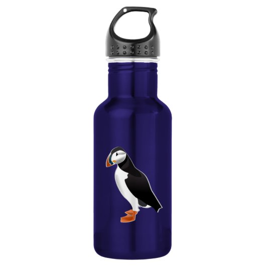 Realistisch Puffin Bird Waterfles (Voorkant)
