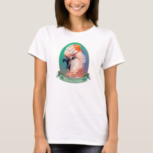 Realistisch schilderij van de Moluccaan T-shirt