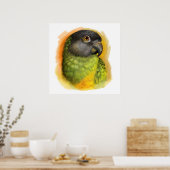 Realistisch schilderij van Senegal Poster (Keuken)